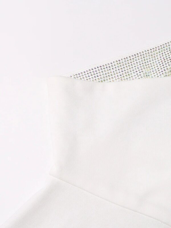 GYMAMAZES pusty jednolity bluza Patchworkdiamonds dla kobiet z okrągłym dekoltem z długim rękawem i temperamentem bluzy damskie