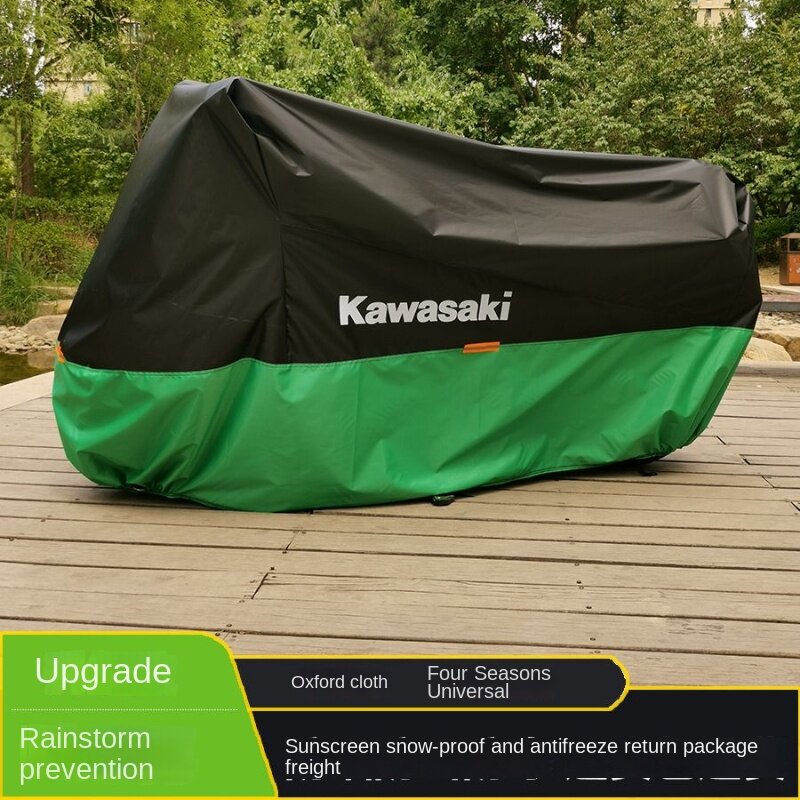 Motocicleta Rainproof Cover e Proteção Solar, adequado para Kawasaki Ninja 6NH2Z400Z1000S10R