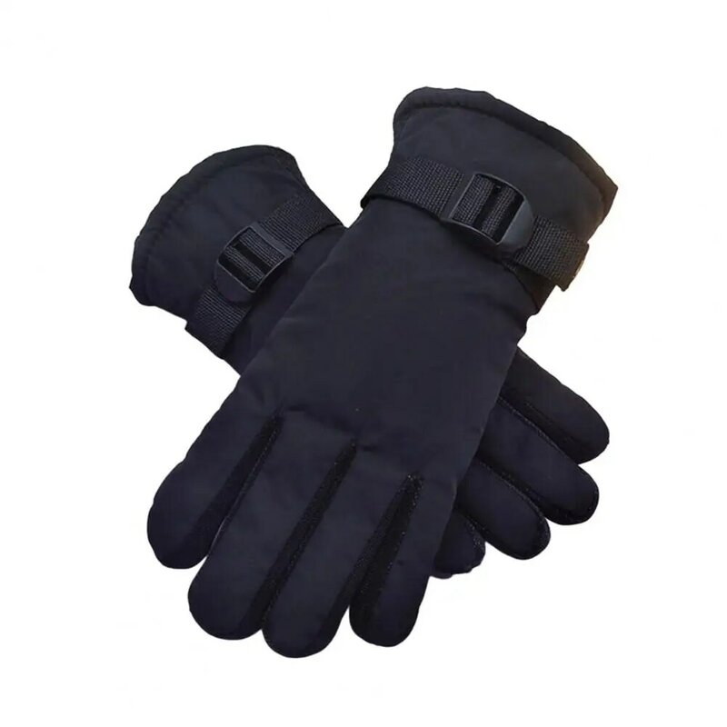 1 paio di guanti invernali guanti da sci impermeabili Cozy Warm Hand Guards Memory Cloth Riding guanti antiscivolo per moto guanti da ciclismo