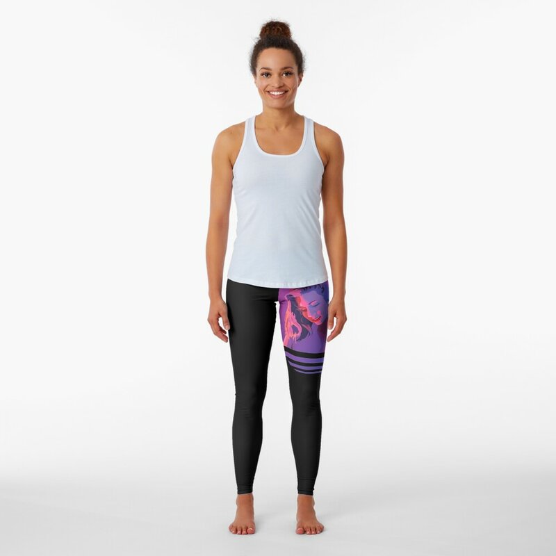 Leggings Retro ondulados para mujer, ropa deportiva para gimnasio, ropa de ejercicio para mujer, fitness