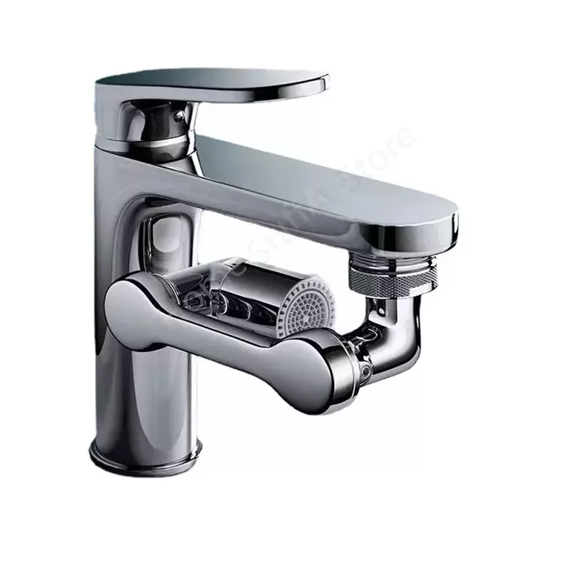 Universal Tap Extend Adapter Sprayer Head 1080° Rotation Extension Faucets Mixer for Kitchen Bath Wash Basin Water Tap Nozzle