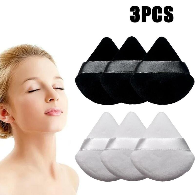 3pcs Powder Cosmetic Puff Triangle Makeup Tool Makeup Beauty Tools Sponges Under Loose Contouring Powder Blender Eyes Body K2Q5