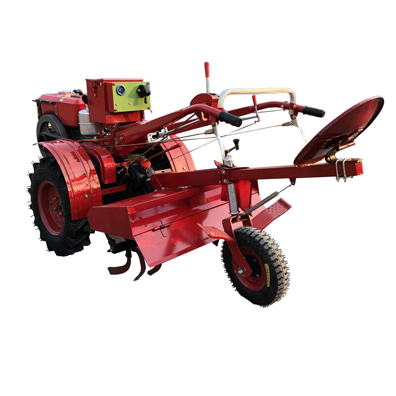 農業用ハンドトラクター、12匹の電動歩行器、高い生産性