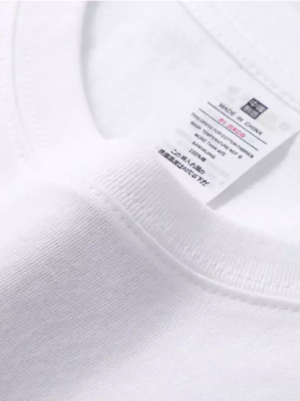 T-shirt de assentamento básico sólido feminino, 100% algodão, moda, luxo, verão, luxo, 42USD-Bornladies