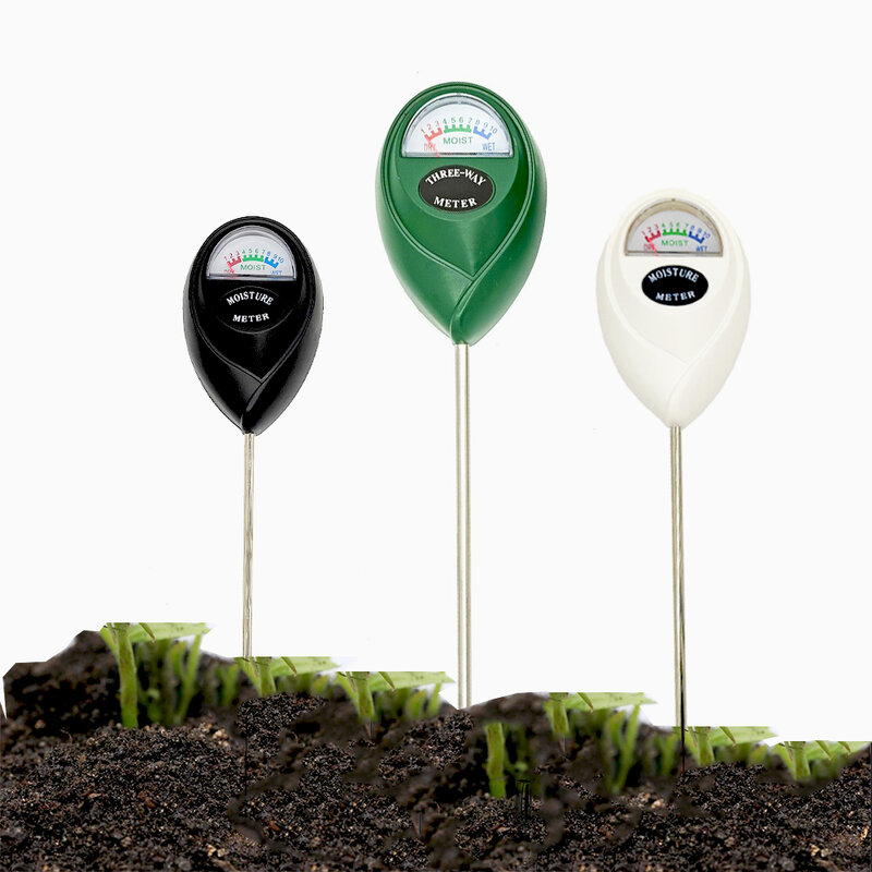 Soil Moisture Sensor Moist Meter Outdoor Flower Plant Dry Wet Measuring Humidity Tool Soil Watering Detector Probe Hygrometer