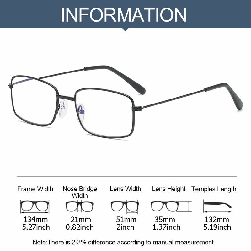 Kacamata baca, ultra ringan Anti Blue-ray, kacamata baca, kacamata presbiopi, kacamata pandangan jauh