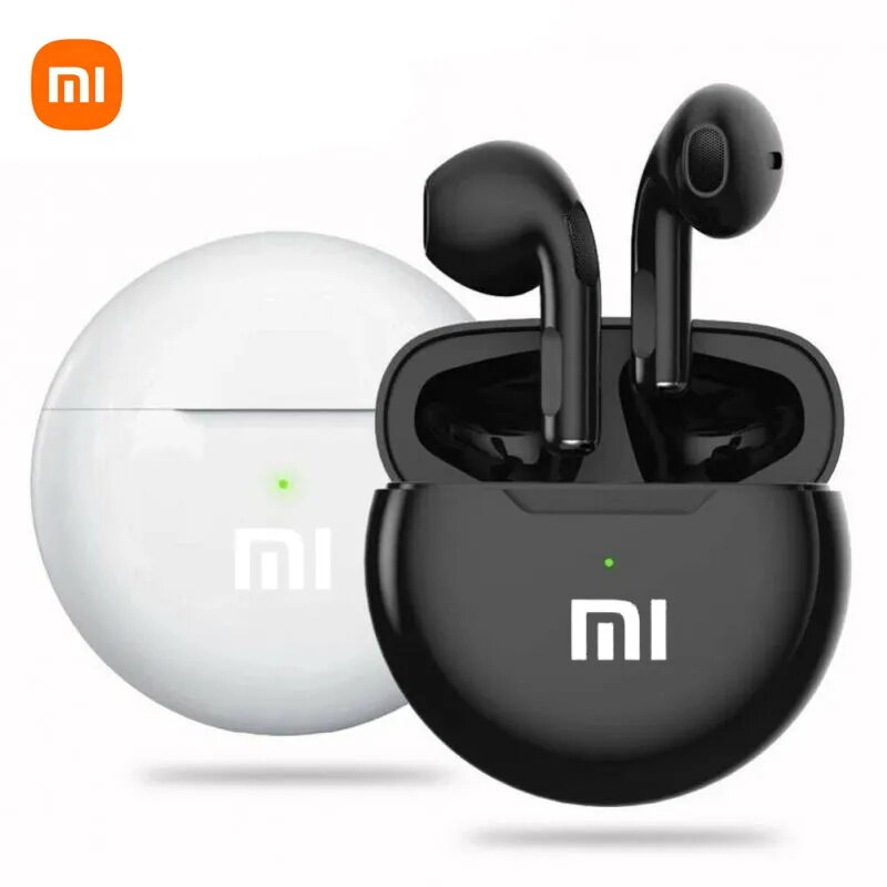 Original Xiaomi Air Pro 6 TWS Wireless Bluetooth Earphones Mini Pods Earbuds Earpod Headset For Android IOS With Mic