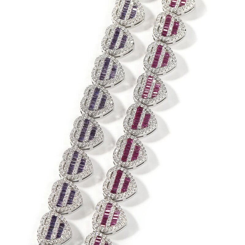 Женское Ожерелье-Багет UWIN, колье с кубическим цирконием, 12 мм, в стиле хип-хоп, украшение для женщин, 2022