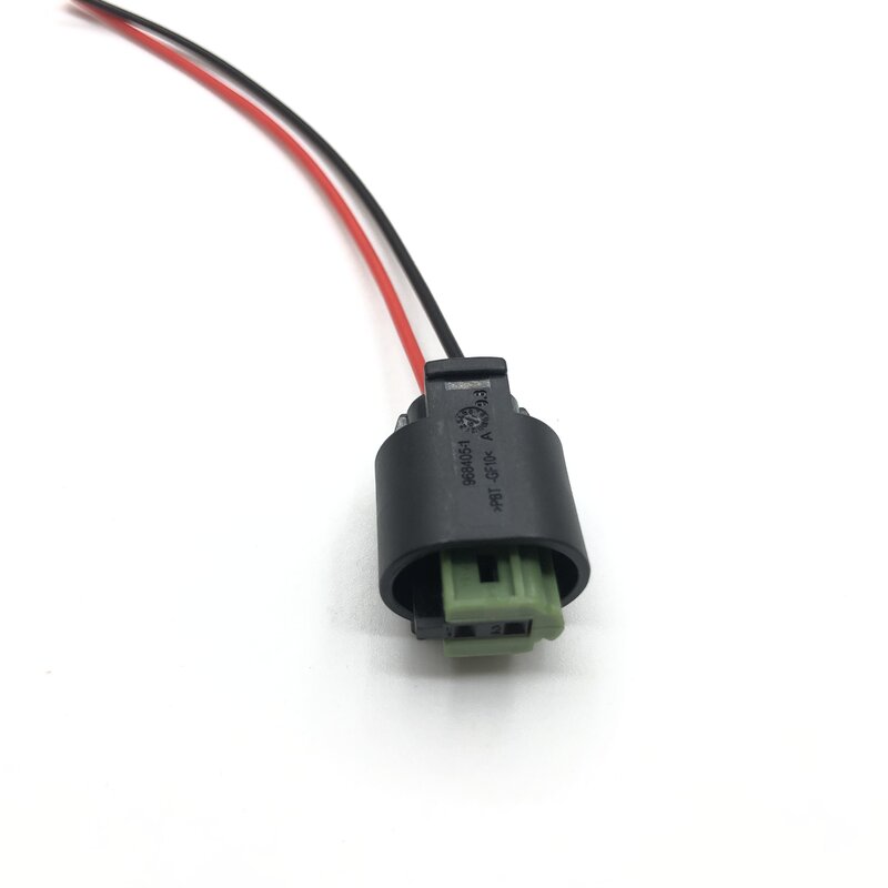 Conector de Sensor automático de inyector Tyco hembra de 2 pines 968405-1 para Volkswagen, Audi, BMW, Benz, arnés de enchufe