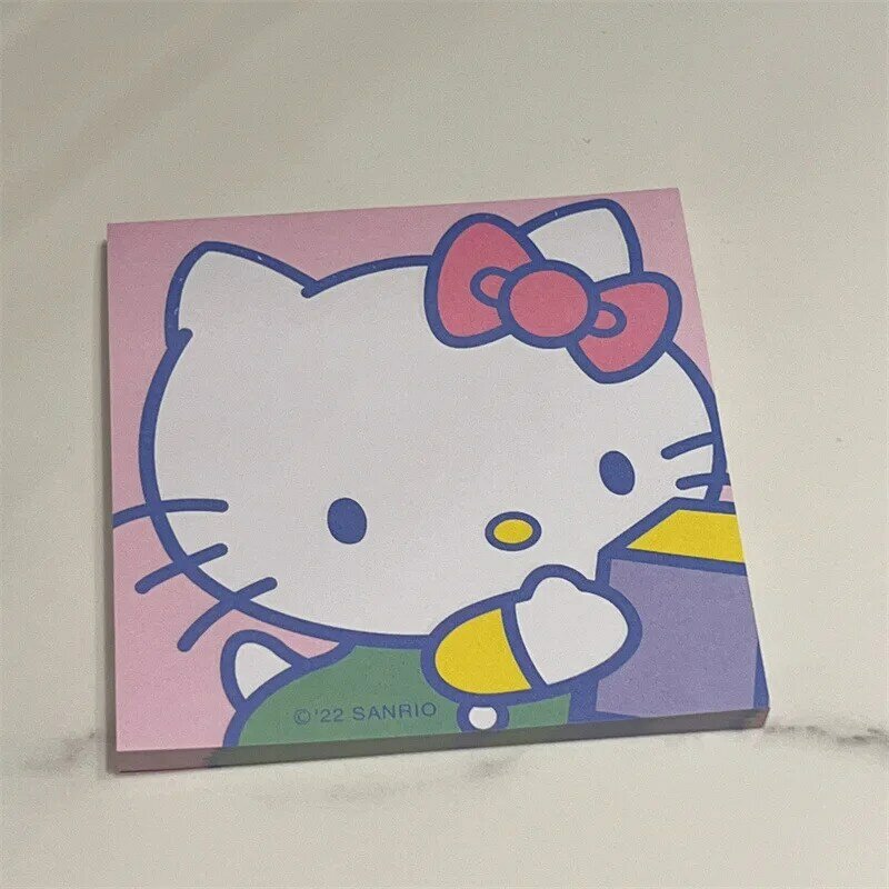 Anime słodkie Hello Kitty notatnik Kawaii kreskówka studentka moja melodia Pompompurin Kuromi zabawki karteczki dla dziewczynek