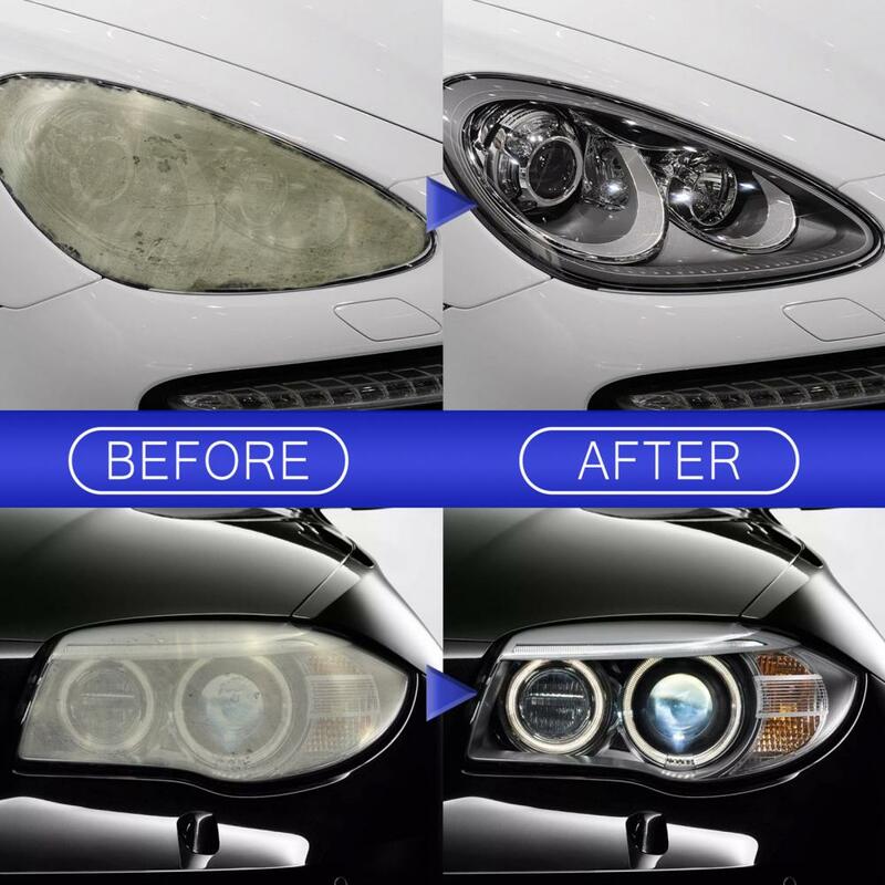 Anti-korrosion Effiziente Auto Scheinwerfer Polieren Mittel Sicher Scheinwerfer Reparatur Mittel Einfache Bedienung für Auto