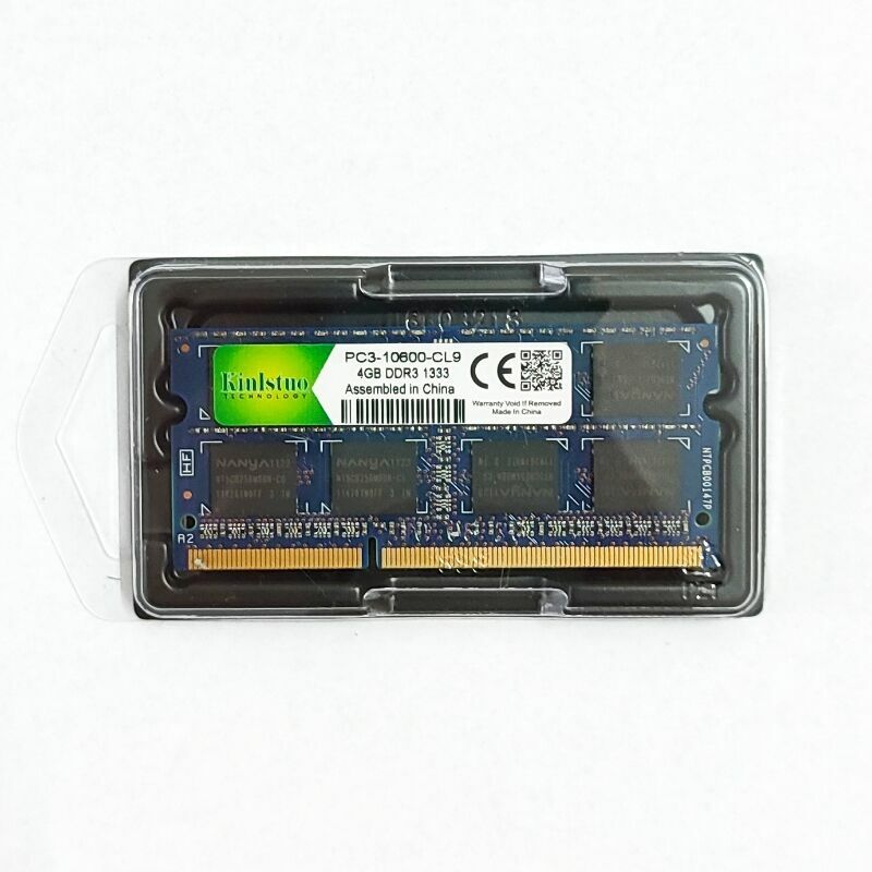 Memoria para portátil DDR3, 4GB, 1333MHz, 4GB, 2RX8, PC3, 1,5 V, 4GB, 10600, SODIMM, 204PIN