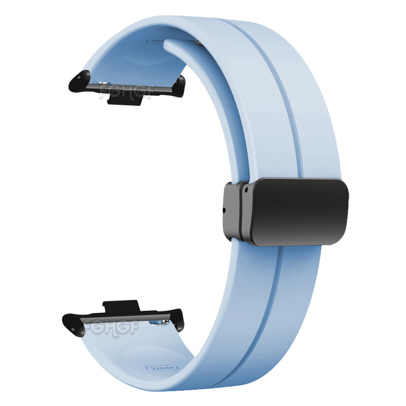 Pulsera de silicona para Redmi Watch 4, Correa magnética con hebilla plegable, accesorio para reloj inteligente