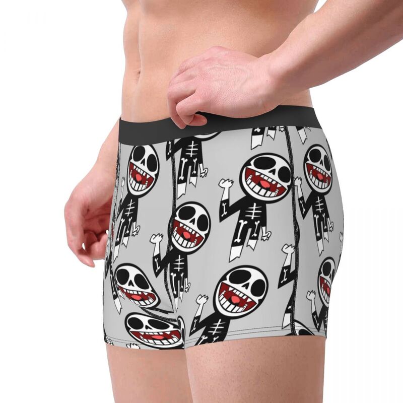 Music Band Gorillaz Cartoons Man's Printed Boxer Briefs Underwear Highly Breathable High Quality Gift Idea