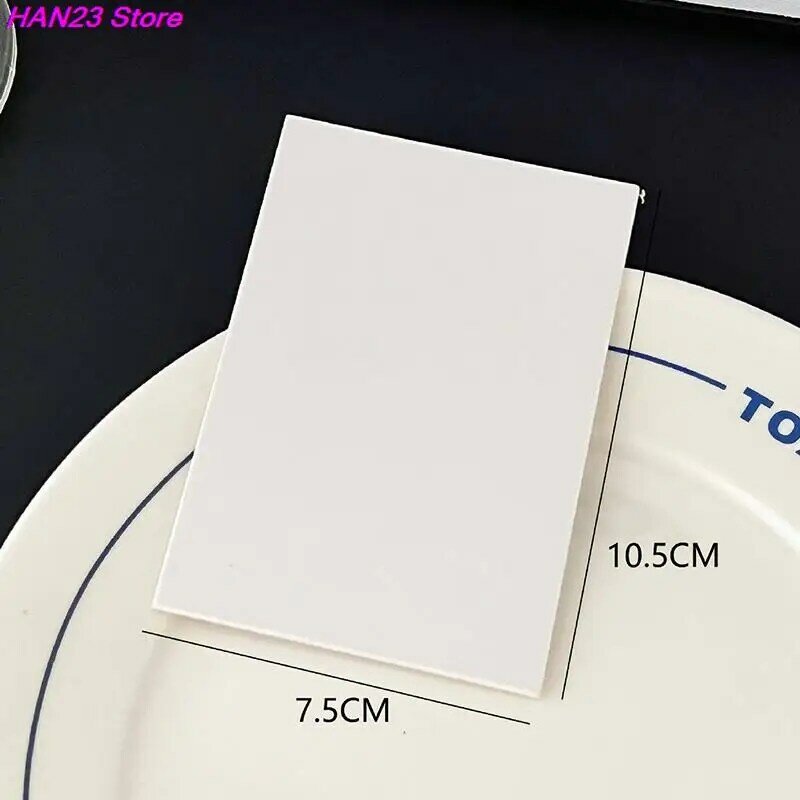 10 sztuk zagęszczony Kraft papier DIY Handmake tworzenie kartek papier typu Kraft gruba tektura płyta wiórowa płyta podkładowa 10.5x7.5cm