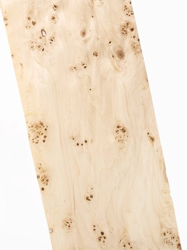 Natural Poplar Bark With Nodules And Solid Wood Veneer Dyed Wood Veneer Sheets  L: 2-2.5Meters/pcs Width: 40cm T: 0.4-0.5mm