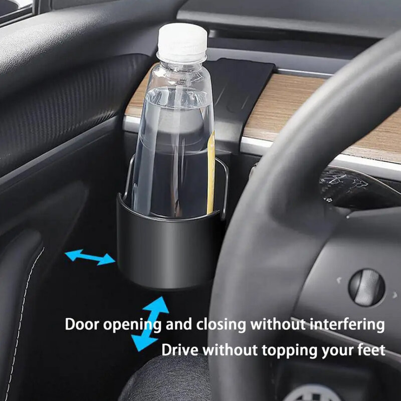 Portavasos de agua ABS para Interior de coche, soporte para salpicadero, cómodo