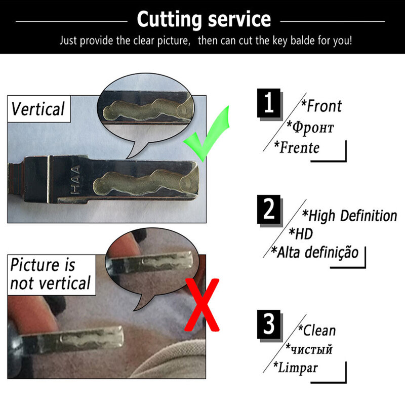 Dandkey Auto Remote Key Blade Cnc Cut Blade Voor Meer Informatie Kunt U Contact Klantenservice Cut Sleutelblad Voor Diverse modellen