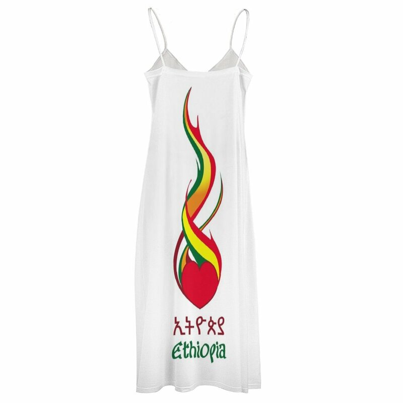 Ethio Love ärmelloses Kleid Kleid für Mädchen Kleider Damen Sommer