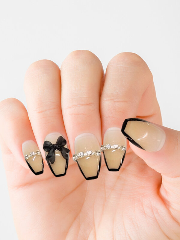 Женские ногти для макияжа, искусственные ногти без стимуляции, искусственные ногти для женщин и девочек, повседневная одежда