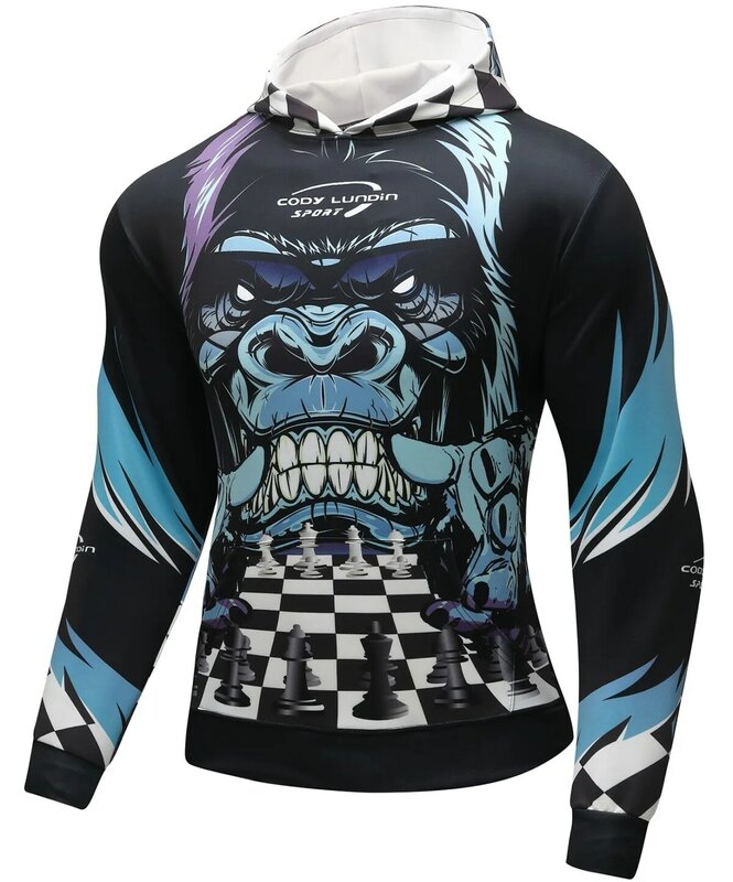 Pulower z kapturem bluza męska z nadrukiem 3D i grafiką dla dorosłych sweter z kapturem bluzy sportowe z kieszenią (083)