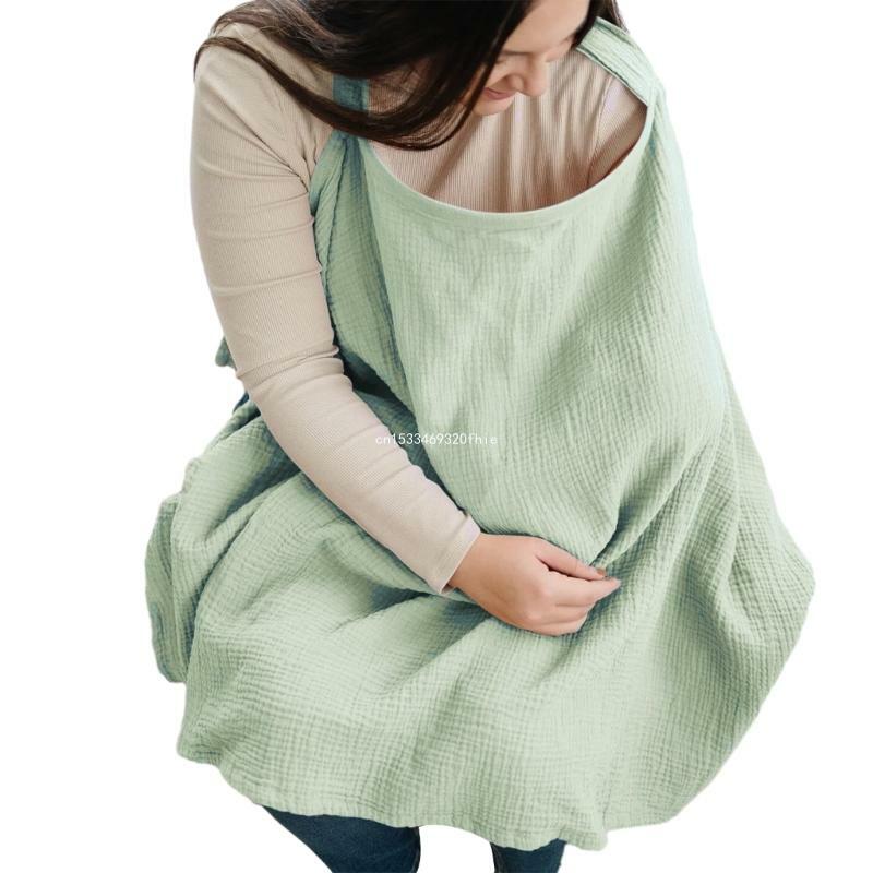 Stylish Breastfeeding Nursing Cover Lightweight and Breathable Privacy Nursing Apron Breast Feeding Cover for Mother