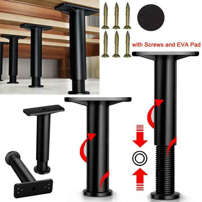 Furniture Couch Legs Cabinet Furniture Feet Adjustable Height Furniture Feet Replacement For Bed Boards Coffee Tables Sofas TV