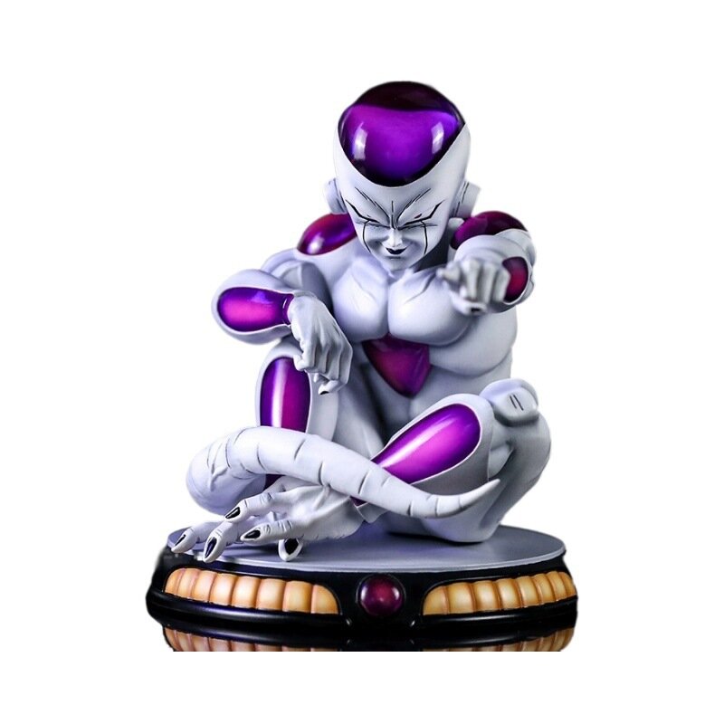 Anime Peripheral Dragon Ball Z/GT/Super Universe Emperor Freeza Hand-made Model Toy Final Form Doll Movable Doll Children's Gift