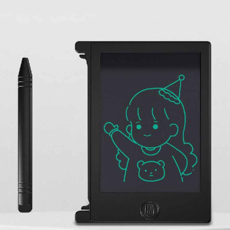 4.4 Polegada placa de escrita desenho tablet tela lcd escrita digital tablets gráficos eletrônico almofada de escrita brinquedos presentes criança