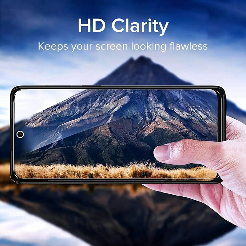 2/4Pcs Tempered Glass For Motorola Moto G72 Screen Protector Glass Film