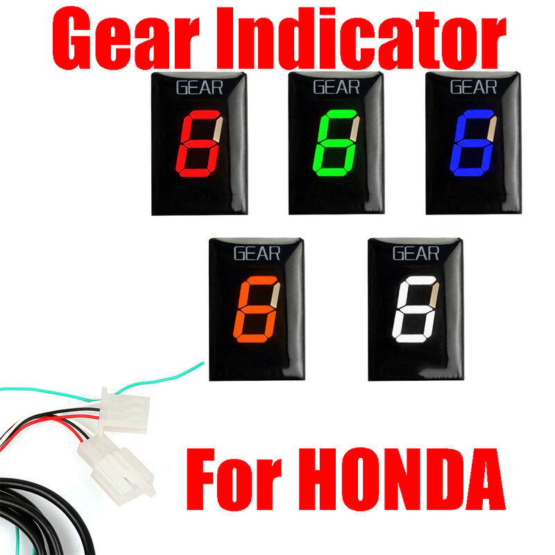 Motocicleta Gear Indicator, Display Meter, Honda CBR929RR CBR 929 RR CBR954RR CBR 954 RR CBR1100XX CBR 1100XX VRX1800