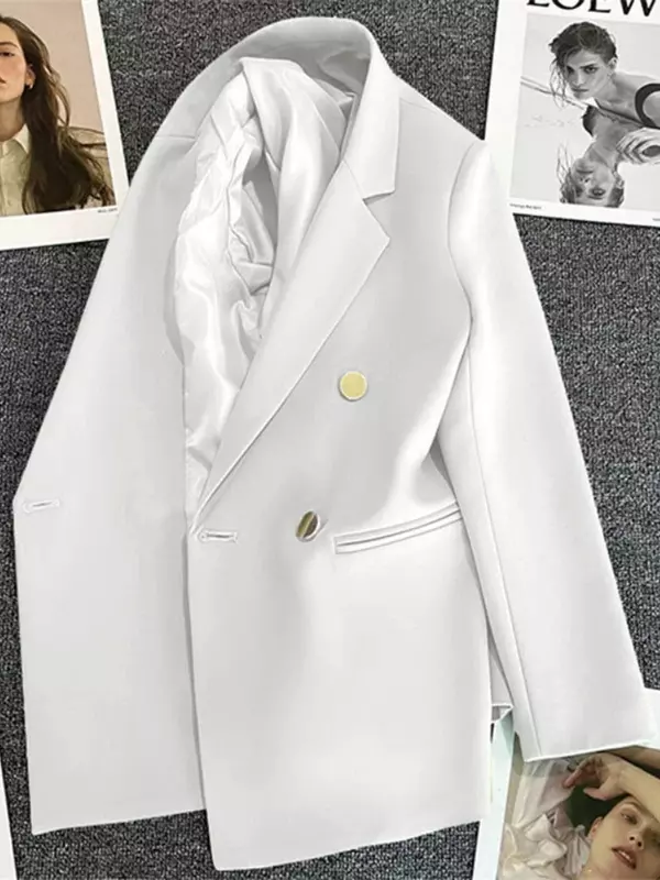 Новинка весна-осень 2024 Женская куртка шикарный элегантный повседневный спортивный женский костюм Корейская Мода роскошная куртка для женщин блейзеры