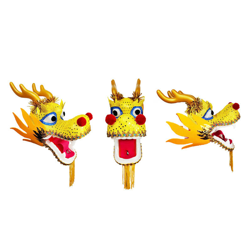 50スタイルドラゴンダンスリボン小道具中国の新年のギフトダンスドラゴンズとの伝統的な祭パフォーマンスおかしい練習