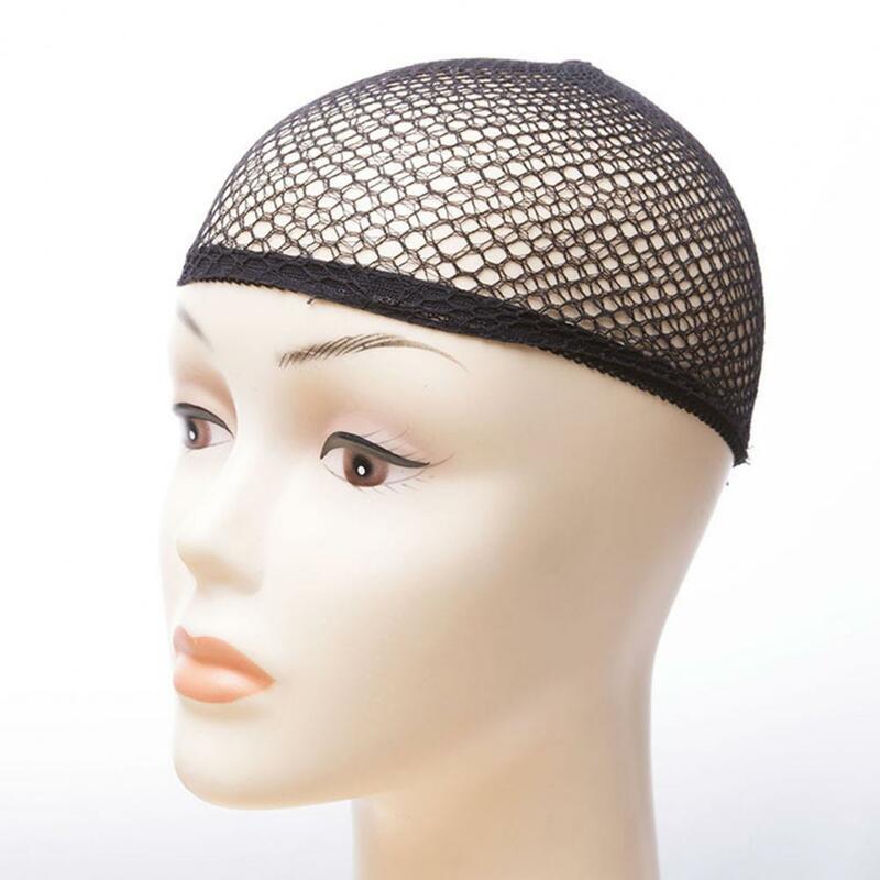 Top Hairnets Good Quality Mesh Weaving Wig Open at One Ends Black Hair Elastic Stretchabl Net For Making Caps Fishnet Ladies