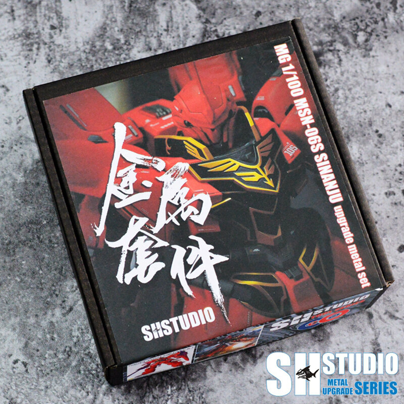 SH Studio Detail-up Set For 1/100 MG SINANJU Metal Modification For Mobile Suit Models Toys Metal Accessories