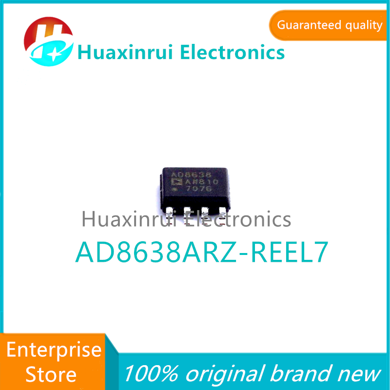 AD8638ARZ-REEL7 SOP-8 100% oryginalna marka drukowana na nowy jedwab ekranie AD8638 precyzyjna wzmacniacz operacyjny AD8638ARZ-REEL7 chipowa