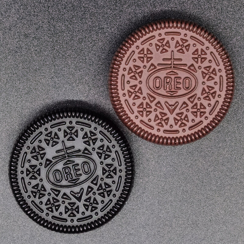 Zinc Alloy Oreo Coin Flip EDC Vent Artifact Coin Slider Adult Office Household Toys Fidget Spinner Decompression Toys