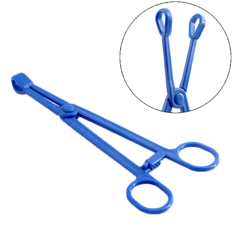 Disposable ABS Plastic Hemostatic Forceps Surgical Forceps Ourdoor First Aid Tools For Nurse Care Professional Medical Pliers