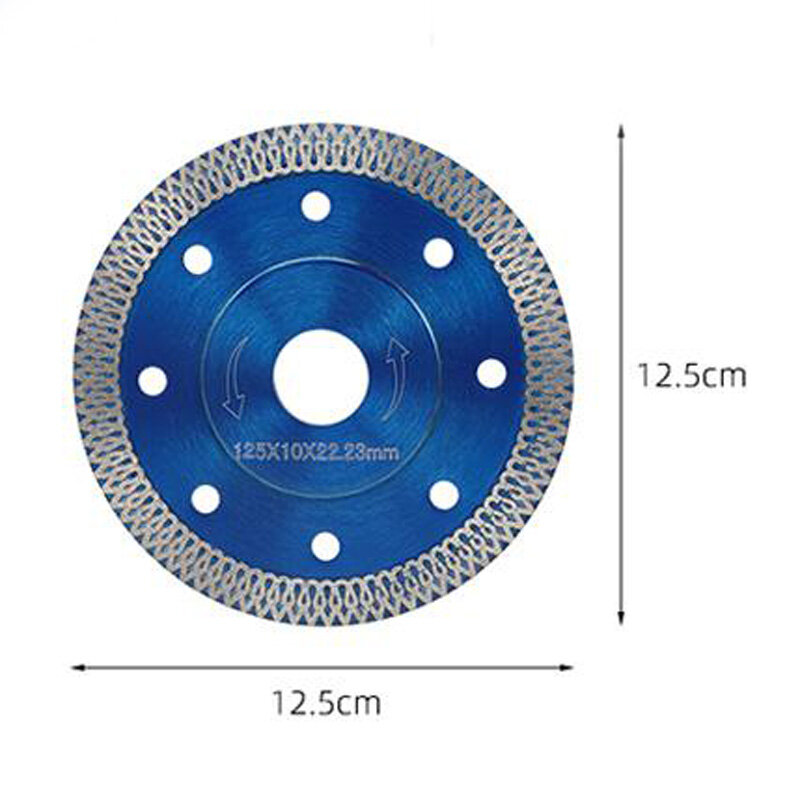 105/115/125mm Diamond Saw for Dry Cutting Ceramic Stone and For Porcelain Tiles Effortless and Precise Cutting