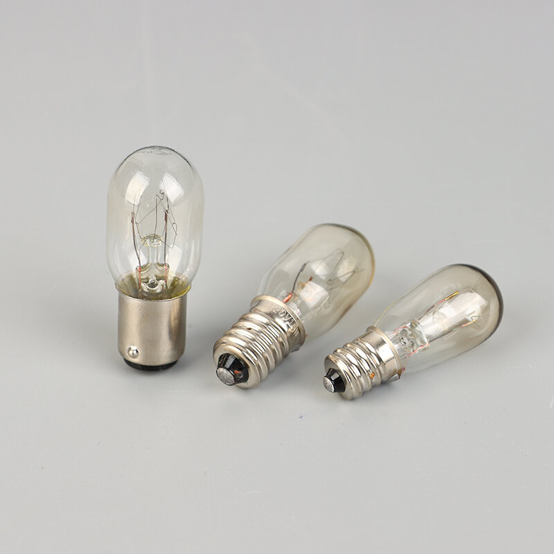 Lâmpada incandescente para máquina de costura, lâmpada LED, rosca, milho plug-in, artesanato de iluminação geladeira