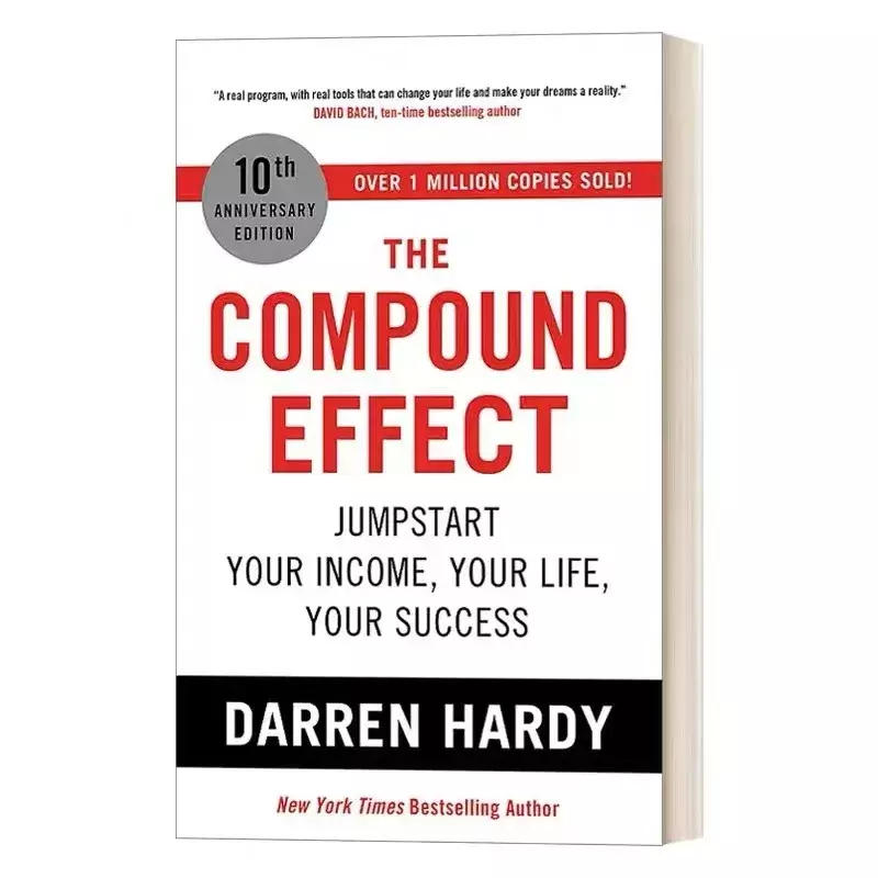 Livro em Inglês, Multiplique o seu sucesso, um simples passo de cada vez, por Darren Hardy