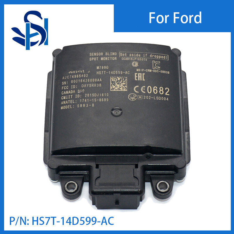 Modul Sensor titik buta HS7T-14D599-AC, cocok untuk 2017-2020 Ford Fusion belakang kiri