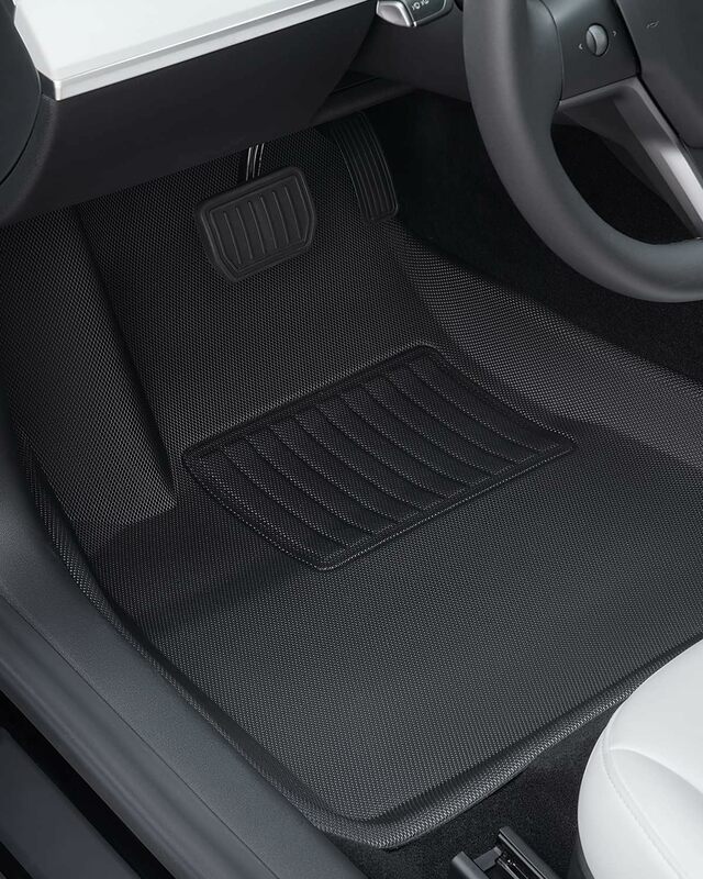 2024 nuovo per Tesla Model 3 Highland tappetini per tutte le stagioni tappetino per rivestimento del carico anteriore posteriore, accessori per tappetini antiscivolo impermeabili