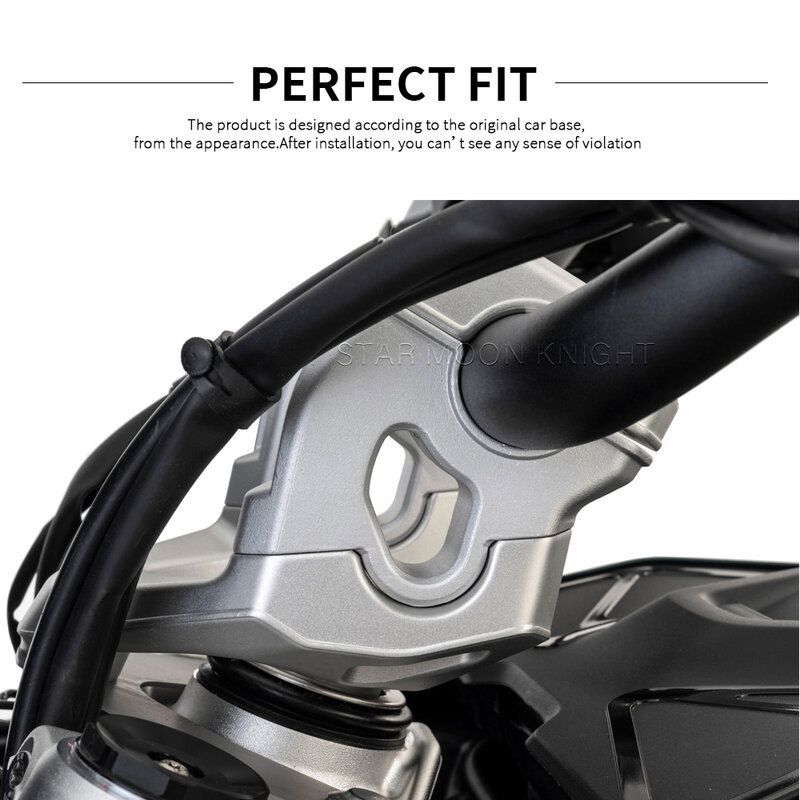 Motocicleta guiador Riser, Drag Handle Bar Clamp, estender adaptador para BMW R1300GS, R 1300 GS, 24-