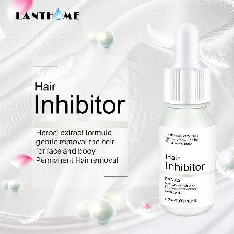 Profesjonalny Inhibitor wzrostu włosów w surowicy bezbolesny nawilżający środek wybielający, niedrażniący ciało uroda do pielęgnacji skóry