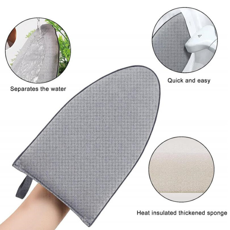 2/1PC Washable Ironing Board Mini Anti-scald Iron Pad Cover Gloves Heat-resistant Stain Garment Steamer Accessories for Clothes