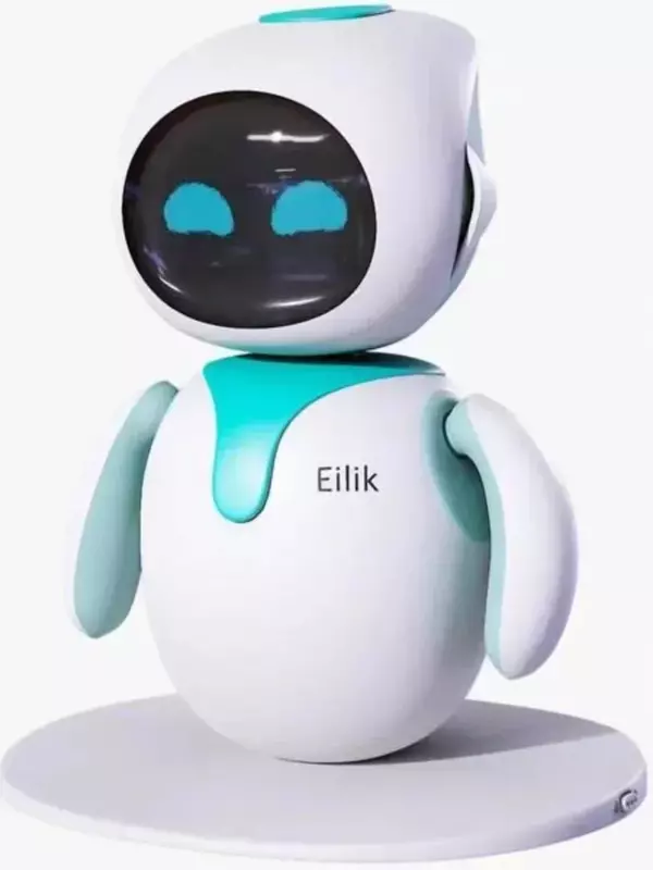 Eilik-un Robot de juguete inteligente, pequeño compañero, diversión sin fin, 100% original (comida, tela, etc. opcional por diferentes costos)