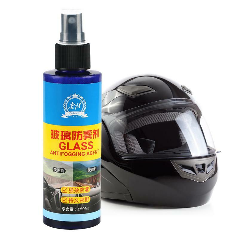Car Glass Anti-Fog Agent, Auto Defogger, Antifogging Spray, Windows Windshield, Espelhos de carro, 150ml
