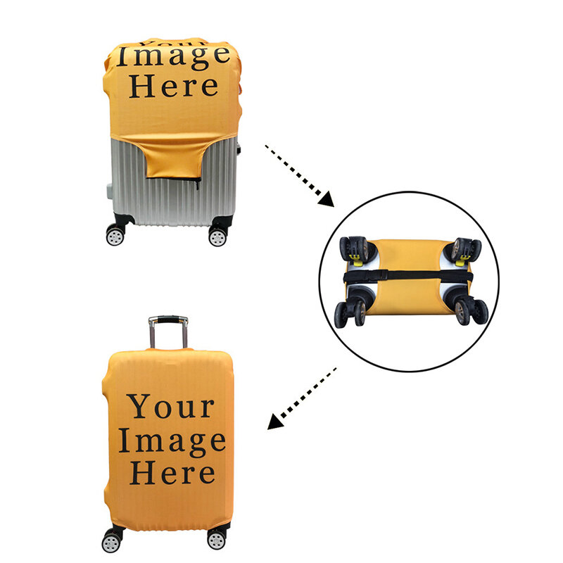 Juste de protection élastique pour bagages tribaux africains, housse de valise de voyage, étuis anti-poussière pour 18 à 32 ans, accessoires de voyage, nouveau