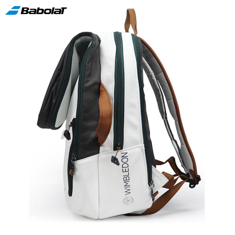 Oryginalny plecak tenisowy Babolat Pure Wimbledon co-branding tenis Padel Squash rakiety do badmintona torba o dużej pojemności torby Raquete